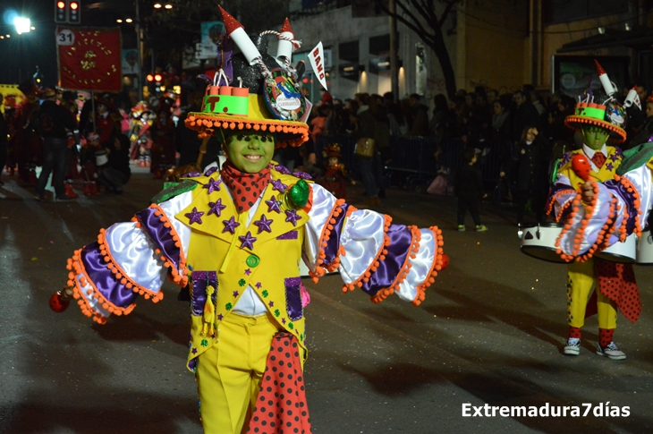 Reportaje del Desfile Infantil de comparsas de Badajoz