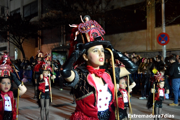 Reportaje del Desfile Infantil de comparsas de Badajoz