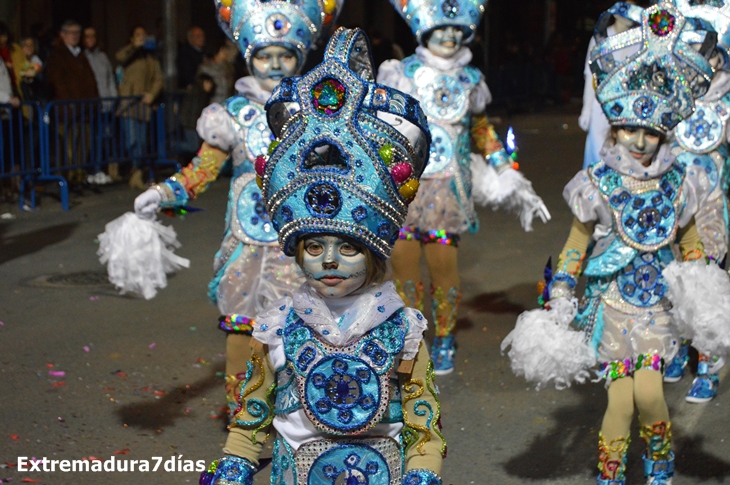 Reportaje del Desfile Infantil de comparsas de Badajoz