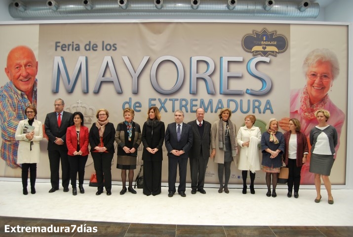 Inaugurada la XIX Feria de los Mayores de Extremadura en Ifeba