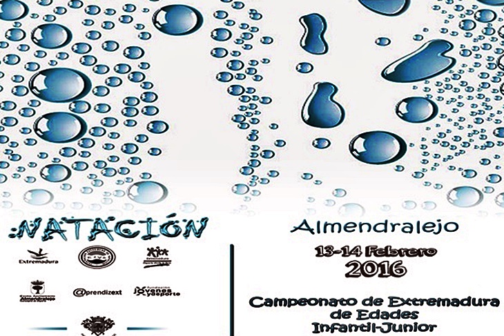 120 nadadores se darán cita en el Campeonato de Extremadura de Natación