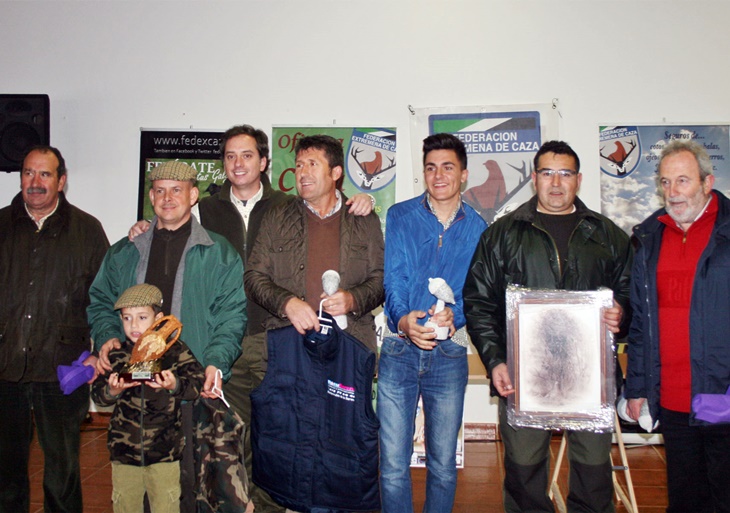 José Luis Parejo, campeón extremeño de Perdiz con Reclamo