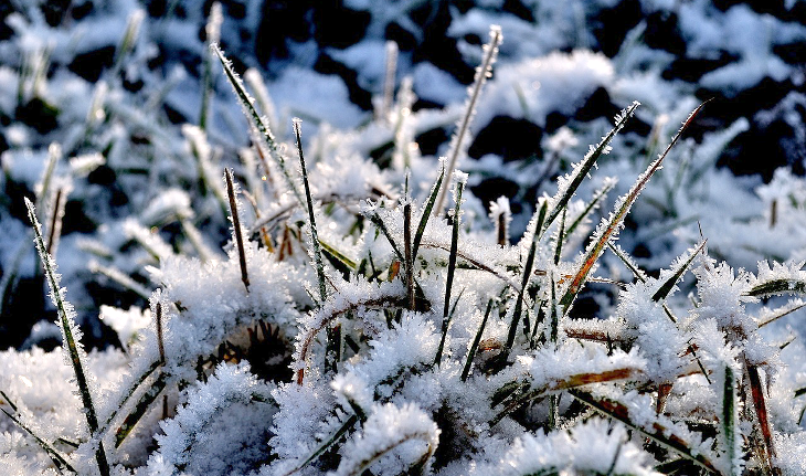 Extremadura amanece con temperaturas bajo cero