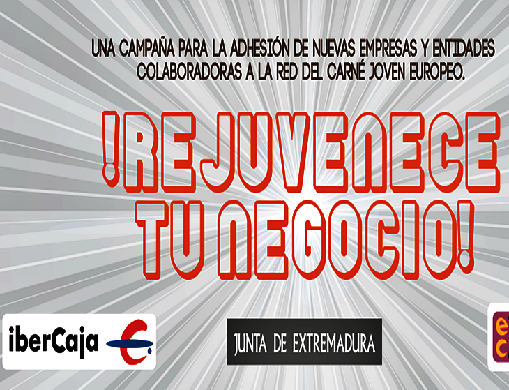 &#39;Rejuvenece tu negocio&#39; mostrará las ventajas de pertenecer a la Red del Carné Joven Europeo