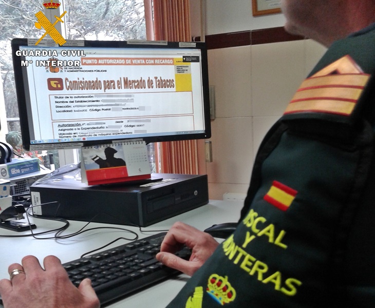 Localizan un entramado delictivo en la venta de tabaco en Badajoz y Vegas Altas