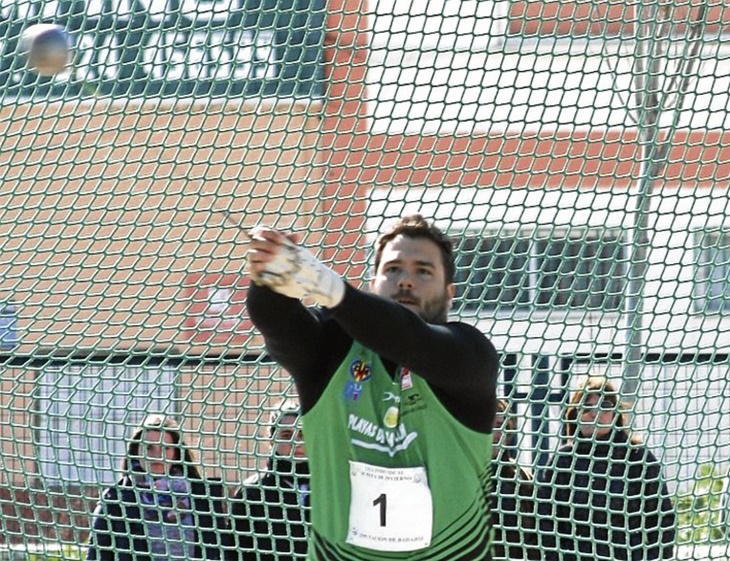 El extremeño Javier Cienfuegos consigue la mínima para el Europeo de Amsterdam