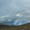El sureste de Badajoz recibe la visita del granizo-nieve la tarde de ayer