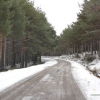 Cae menos nieve de la prevista en el norte de Cáceres