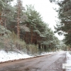 Cae menos nieve de la prevista en el norte de Cáceres