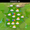 Previsión meteorológica en Extremadura. Días 5, 6, 7 y 8 de febrero