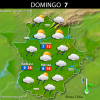 Previsión meteorológica en Extremadura. Días 4, 5, 6 y 7 de febrero