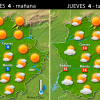 Previsión meteorológica en Extremadura. Días 4, 5, 6 y 7 de febrero