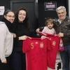 La Roja se vuelca con la causa de la extremeña Valeria