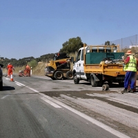 La carretera provincial de Reina permanecerá cortada hasta mayo