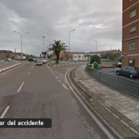 Un joven, herido grave en un accidente en Zafra