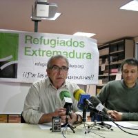 Concentración en Mérida y Cáceres a favor de los refugiados sirios