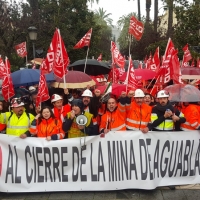 Los mineros de Aguablanca alzan la voz en Badajoz