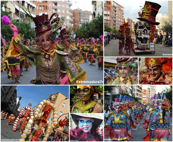 Revive el Gran Desfile de Comparsas de Badajoz