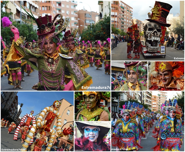 Revive el Gran Desfile de Comparsas de Badajoz