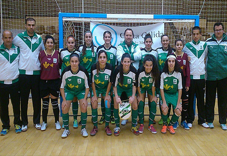 La Selección femenina extremeña de Fútbol Sala sub21, tercera de su grupo