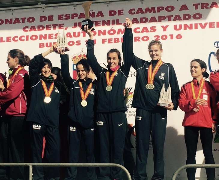 Los atletas extremeños triunfan en el Campeonato de España universitario de cross