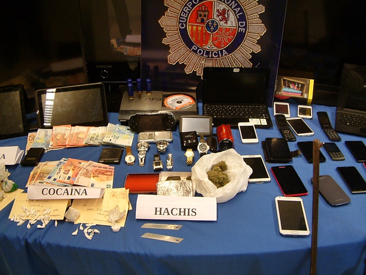 Desarticulados dos puntos de venta de droga en Villanueva de la Serena