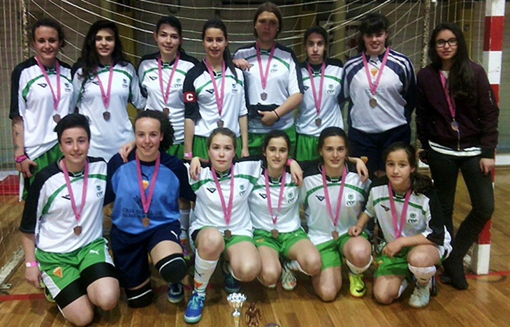 El fútbol sala extremeño femenino no paró en Semana Santa