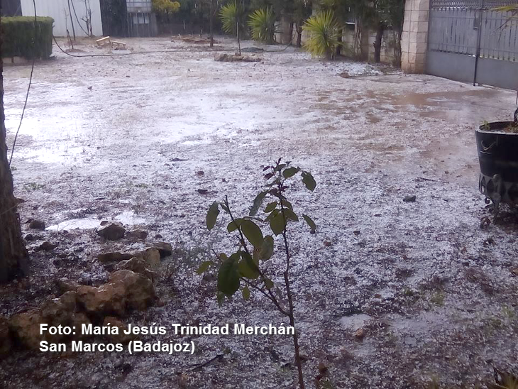 Las tormentas de granizo de esta Semana Santa, en imágenes