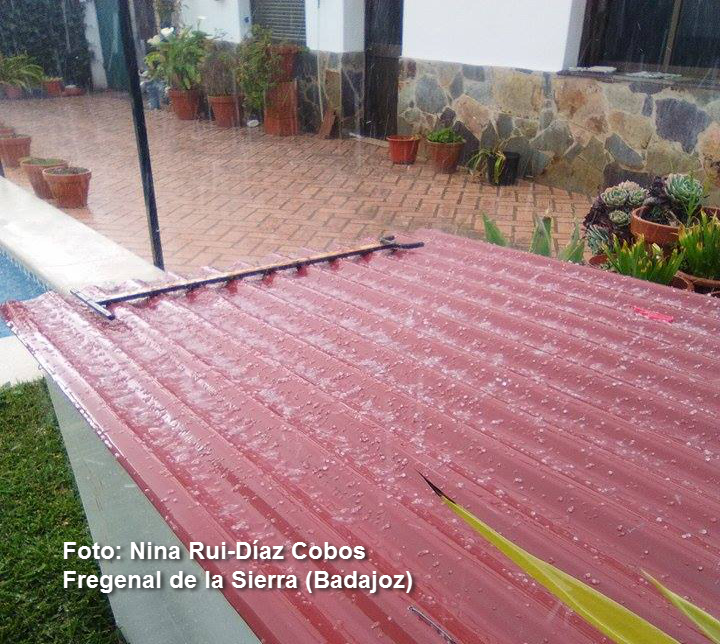 Las tormentas de granizo de esta Semana Santa, en imágenes