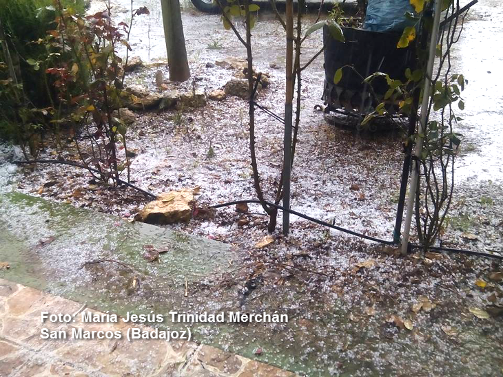 Las tormentas de granizo de esta Semana Santa, en imágenes