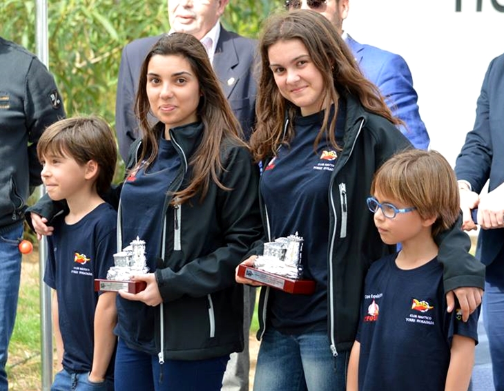 Dos hermanas extremeñas, segundas en la Copa de España de L’Equipe
