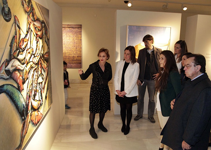 Inaugurada la exposición de obras finalistas del Premio de Pintura “Francisco de Zurbarán”