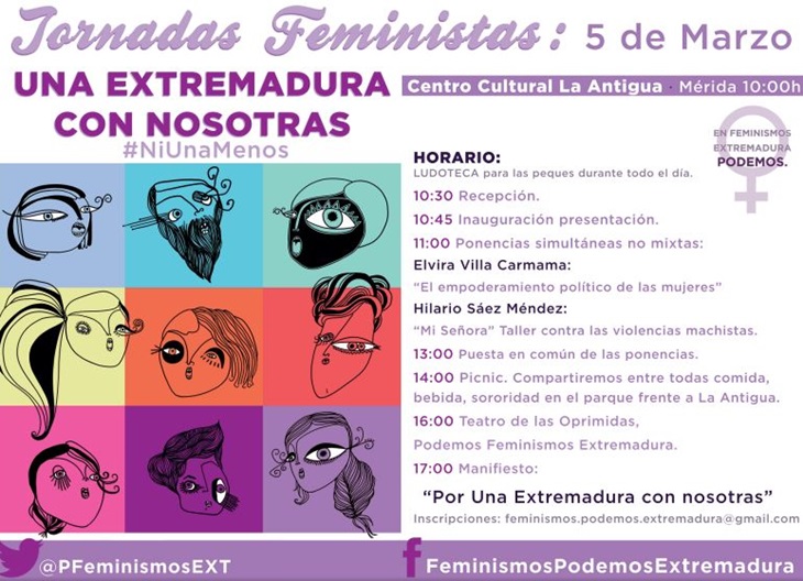 Podemos organiza unas Jornadas Feministas