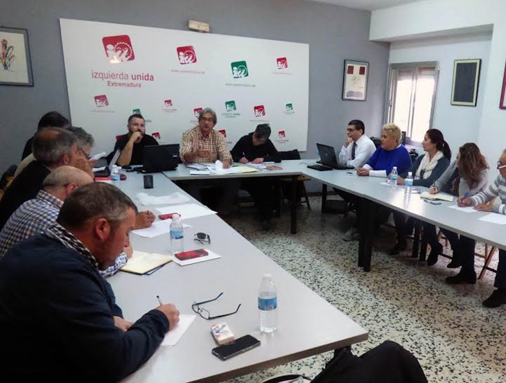 IU: "Los presupuestos han sido la prueba de la gran coalición PSOE-Podemos"