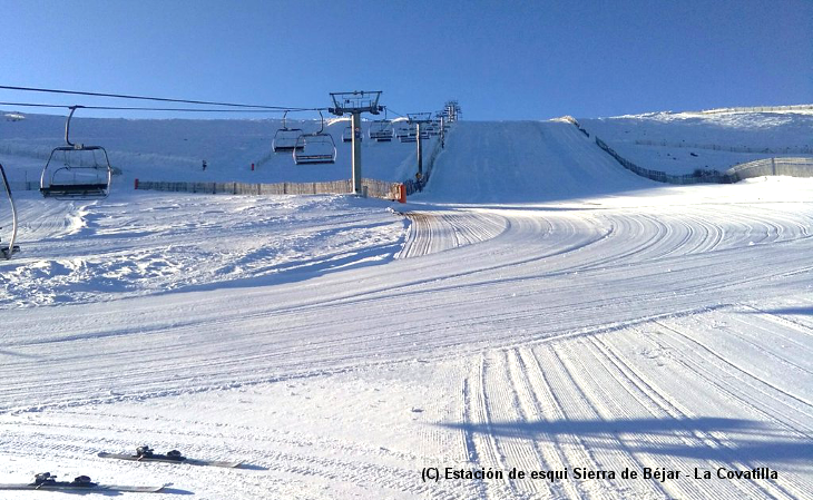 La Covatilla abre nuevas zonas de la estación tras las últimas nevadas