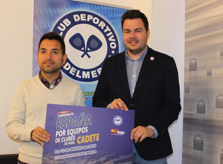 Mérida, epicentro del pádel cadete nacional