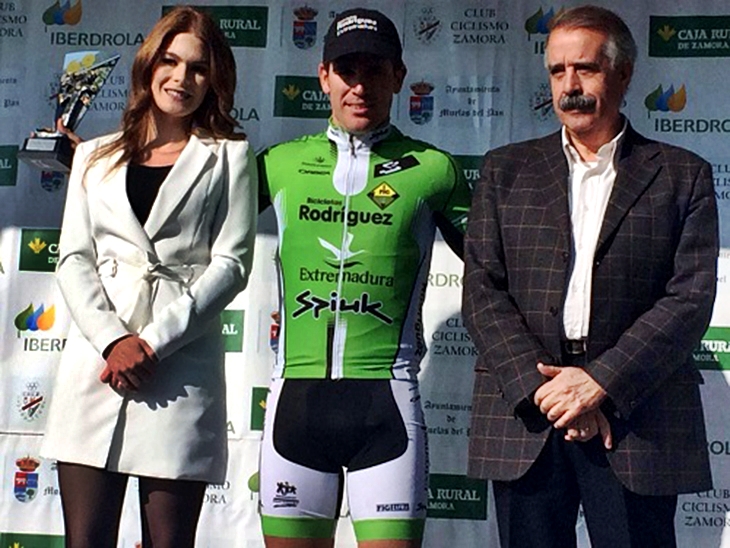 El ciclista extremeño Daniel Sánchez, segundo en tierras zamoranas