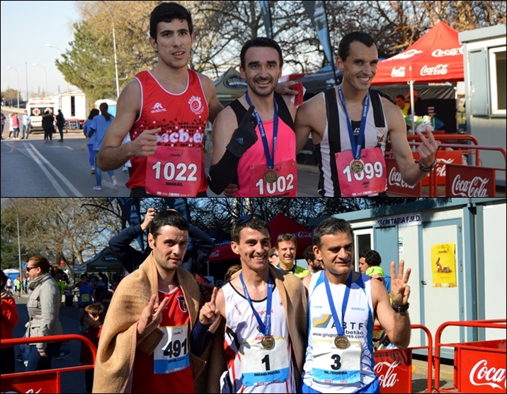José Molina y Bruno Paixao ganadores de la 2º media maratón  y 24º maratón  “Ciudad de Badajoz”