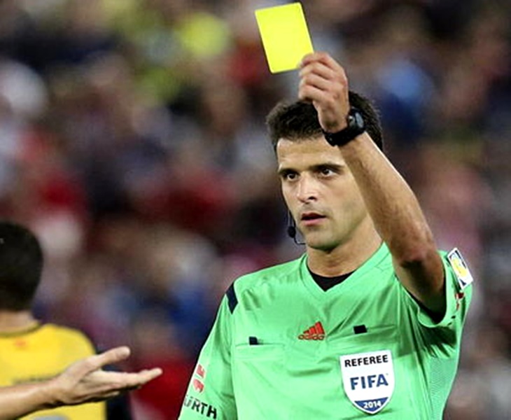 El árbitro extremeño Gil Manzano, a la Eurocopa 2016