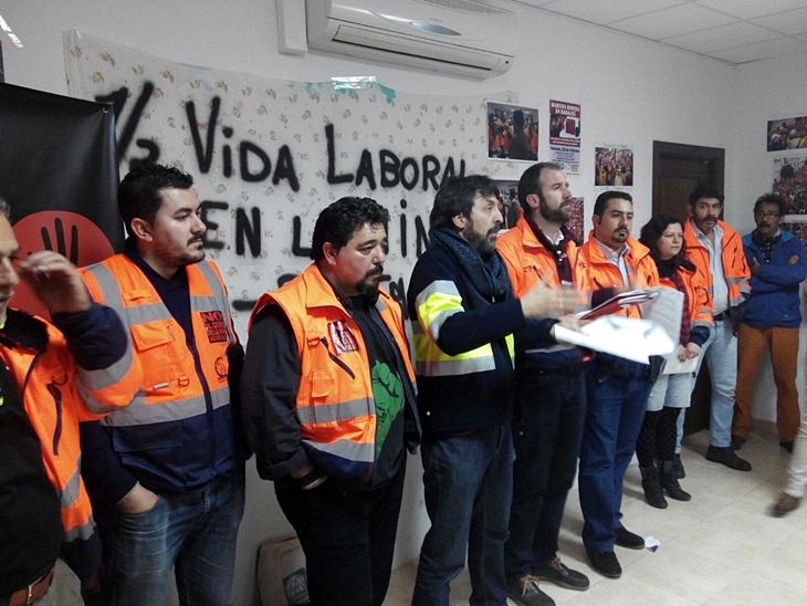 Los mineros de Aguablanca celebran el acuerdo alcanzado con la empresa