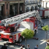 Un nuevo camión autoescala se incorpora al cuerpo de Bomberos de Mérida