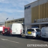 Un escape de amoniaco obliga a cerrar la estación de tren de Badajoz