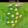 Previsión meteorológica en Extremadura. Días 16, 17 y 18 de marzo