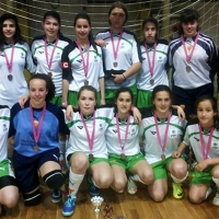 El fútbol sala extremeño femenino no paró en Semana Santa