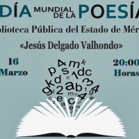 Recital en la Biblioteca de Mérida por el Día Mundial de la Poesía