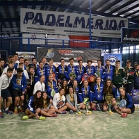 El Fit Point, campeón del nacional de pádel cadete en Mérida