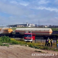 Un escape de amoniaco obliga a cerrar la estación de tren de Badajoz