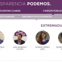 Podemos muestra sus cuentas en el Portal de Transparencia