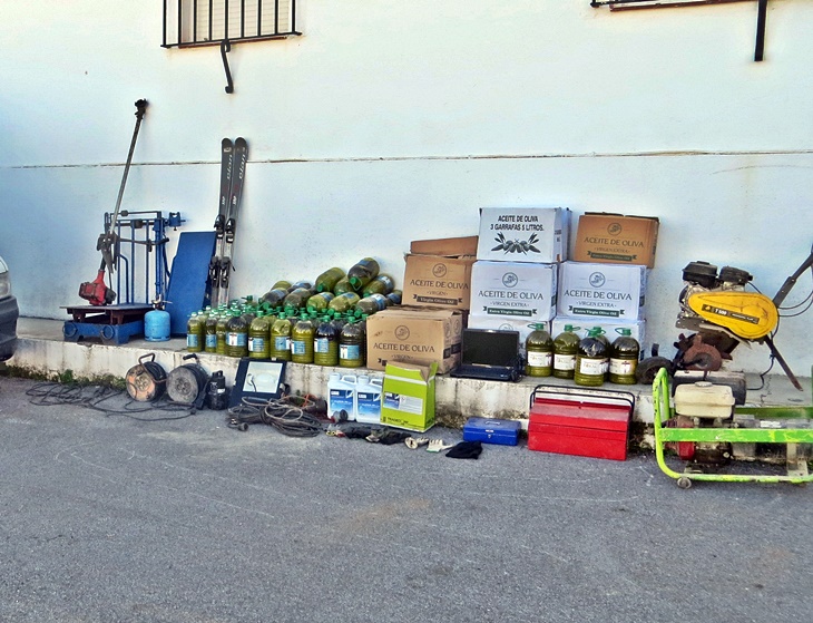 Siete detenidos por robar en varias explotaciones agroganaderas