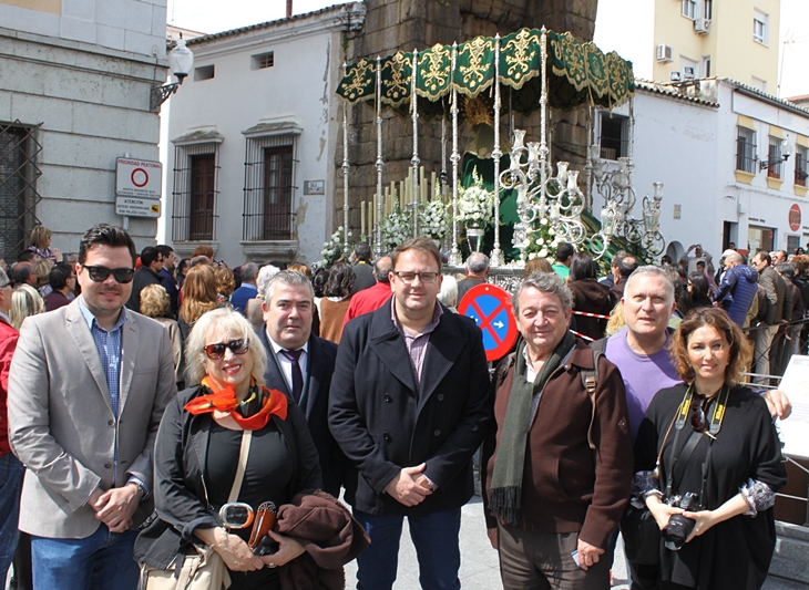 Periodistas internacionales visitan la Semana Santa de Mérida